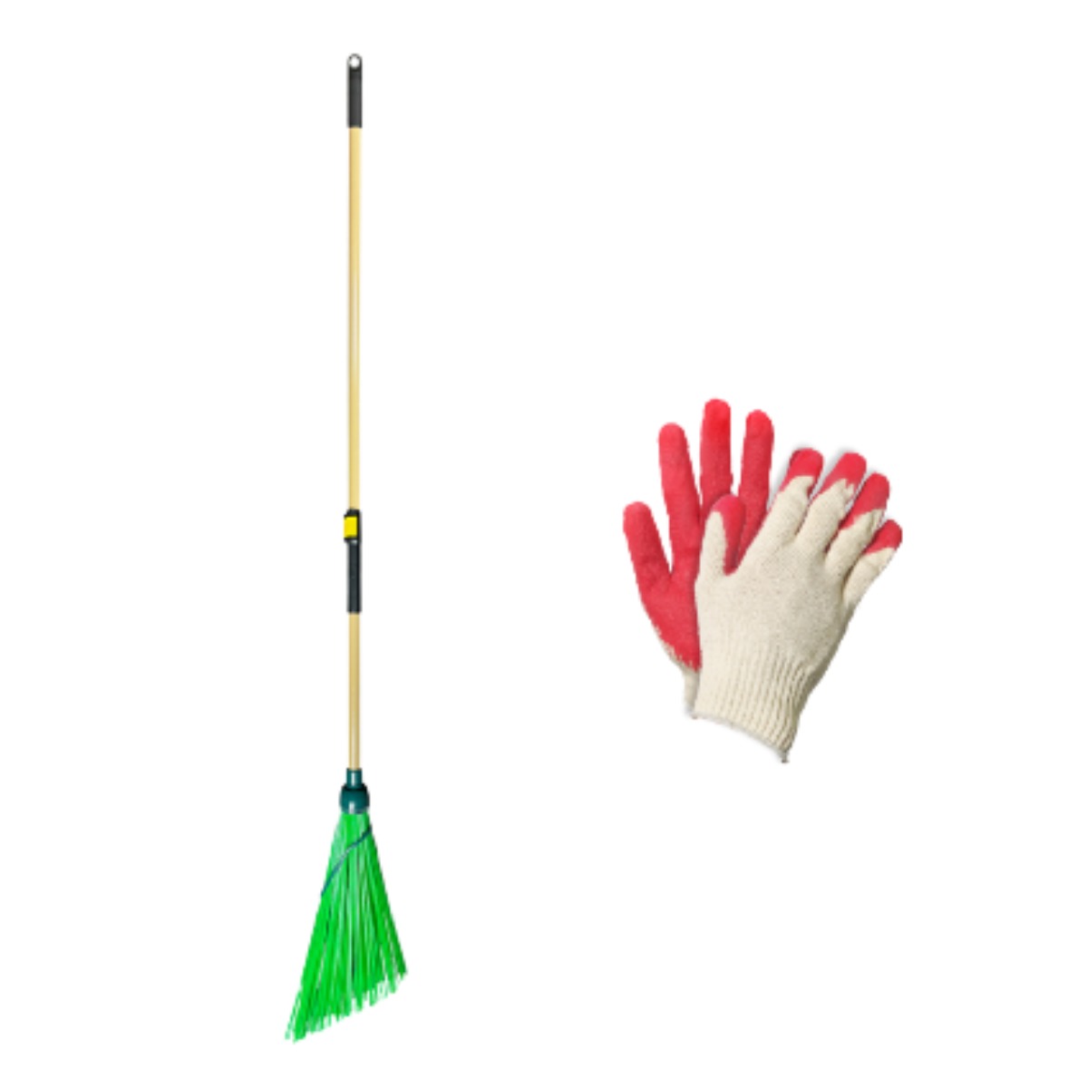 플라넥스 개량비 원터치 대형+작업용 목장갑 대빗자루 도로비, 개량비 원터치 대형+목장갑, 3개 32,840원