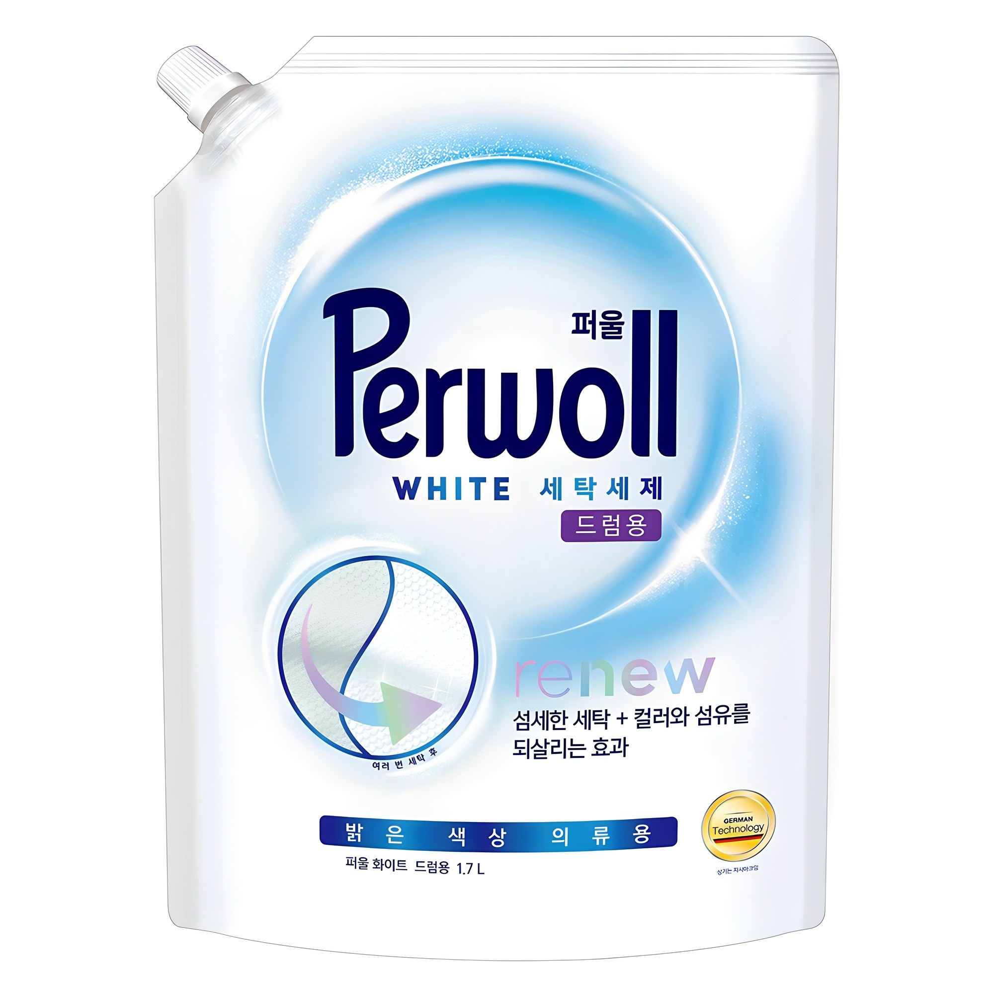 퍼울 화이트 드럼용 세탁세제 리필 9,000원