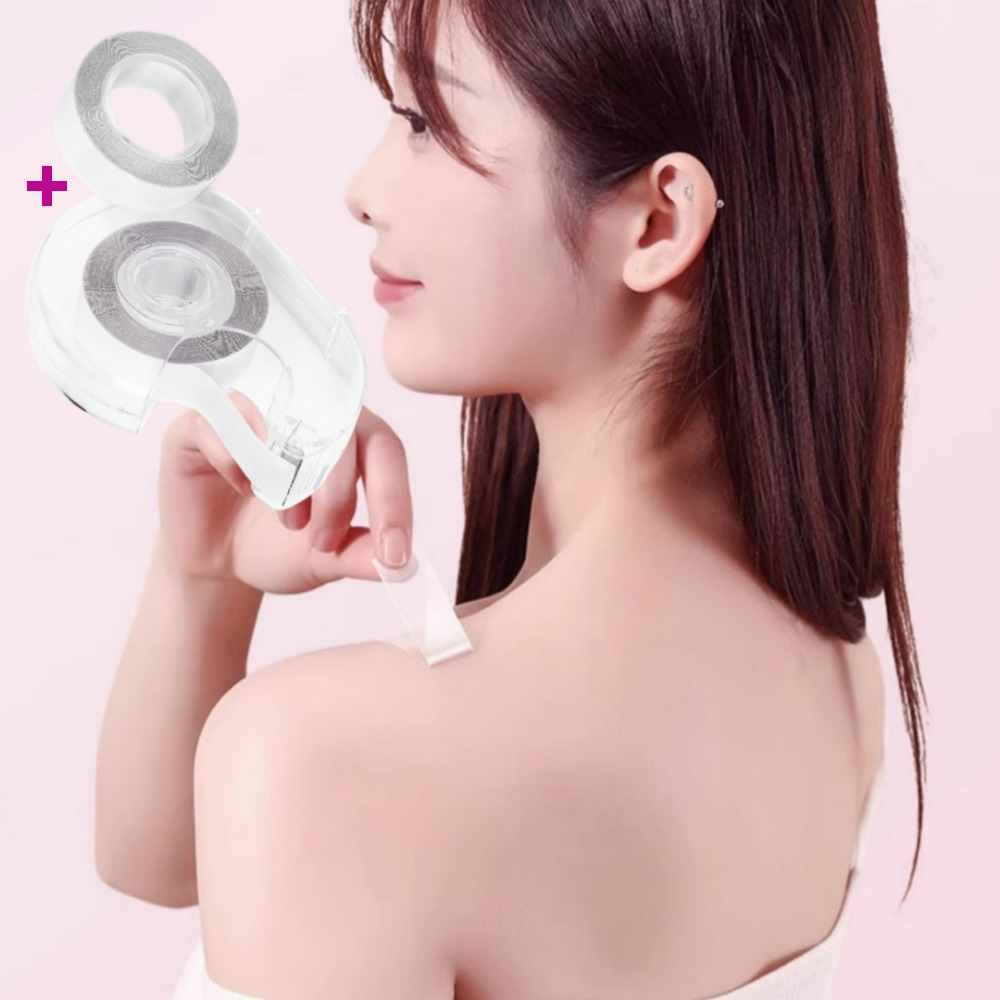 고우니 패션 옷 고정 양면 테이프 본품+리필, 1개, 단일색상 10,010원