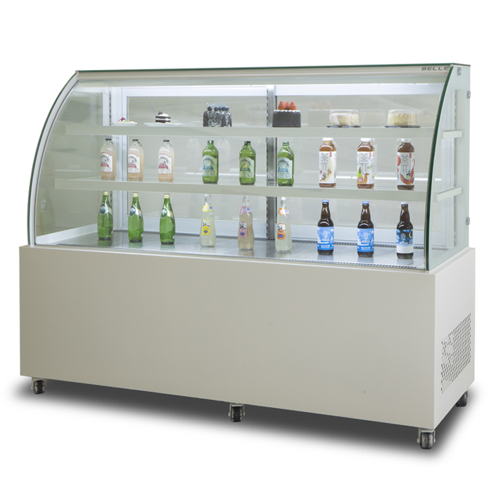 BELLE 프리미엄 쇼케이스 라운드 뒷문형 화이트 474L 방문설치, JRB-1500W 2,020,000원