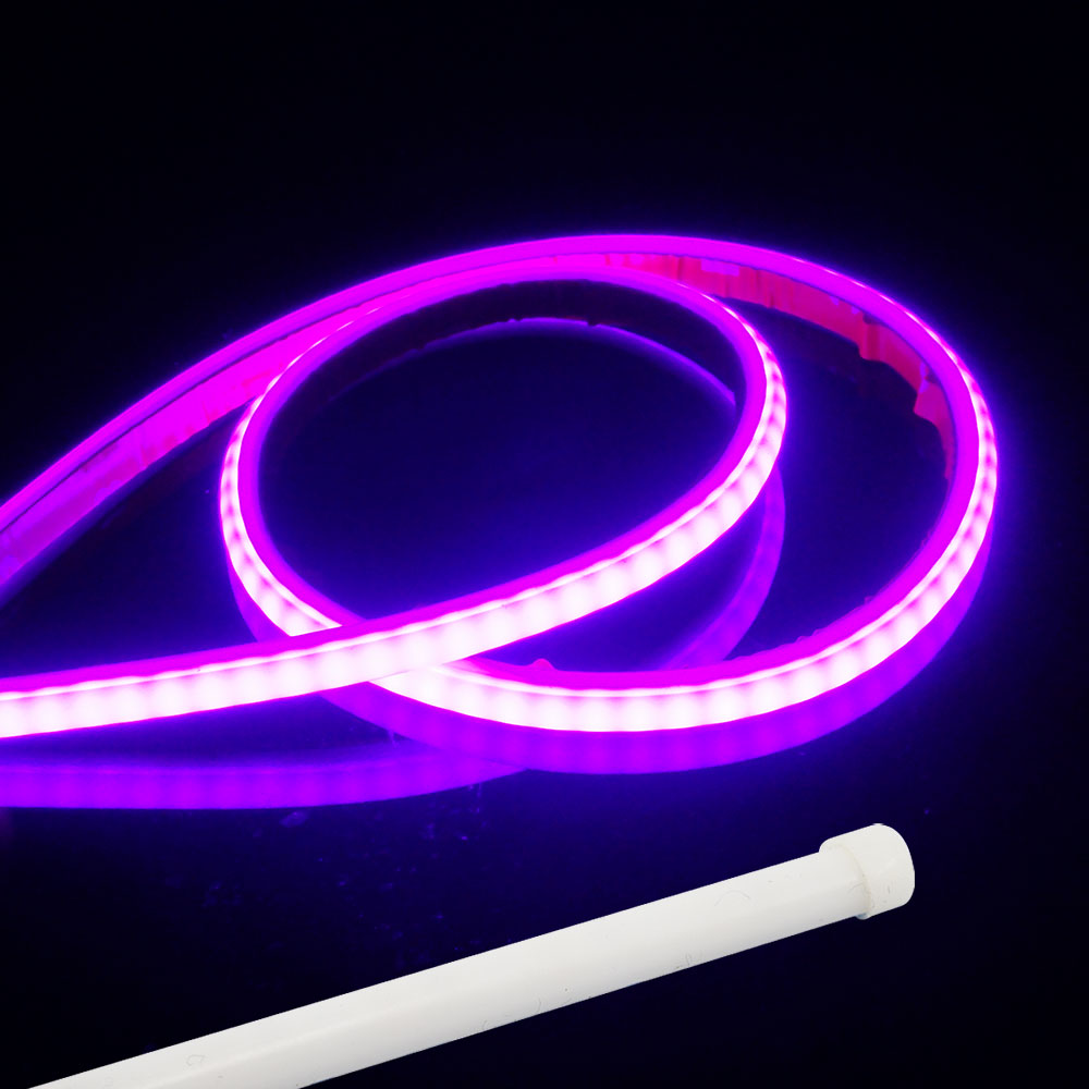 삼항LED 12V용 실리콘면발광 V5 LED바 자동차량LED램프, 핑크LED 60cm, 1개 9,720원