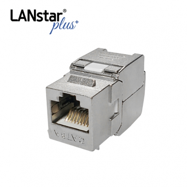 LANstar CAT.6A/7 STP 키스톤잭 모듈/LSP-GKTVM-F1MT/메탈형/기가비트/Tooless형/RJ45 8P8C I형/10Gbps 전송속도/벽부착형 플레이트나 아울 3,450원