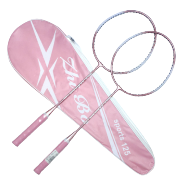 심플라인 초급자용 배드민턴 라켓 2p + 풀커버 핑크 18,450원