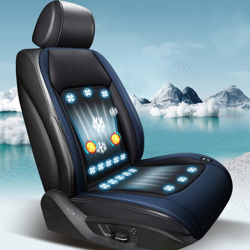 Mochae 자동차 통풍시트 여름 쿨시트 16팬 안마 쿨링시트 3단 바람조절 12v 24v 56,560원