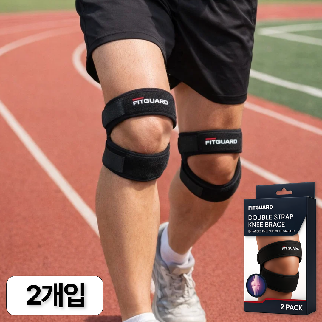 핏가드 더블 스트랩 슬개골 무릎 보호대 12,900원