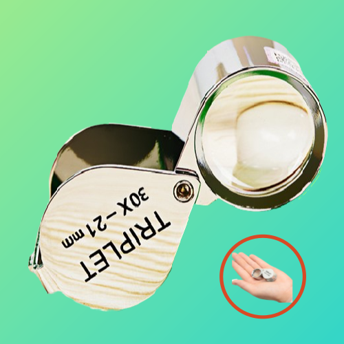 나이스히어 휴대용 접이식 확대경, 1개 13,900원