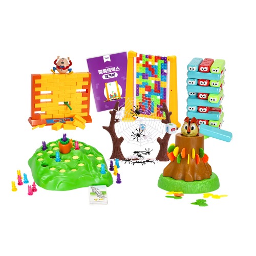 [캐스B] 보드게임 베스 6종구성 A(2518set) 순발력 어린이 가족게임 82,400원