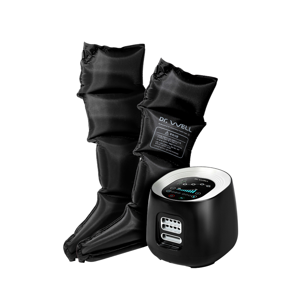 닥터웰 에어웰 공기압 다리 종아리 안마 마사지기, DR-5401, Black 149,000원