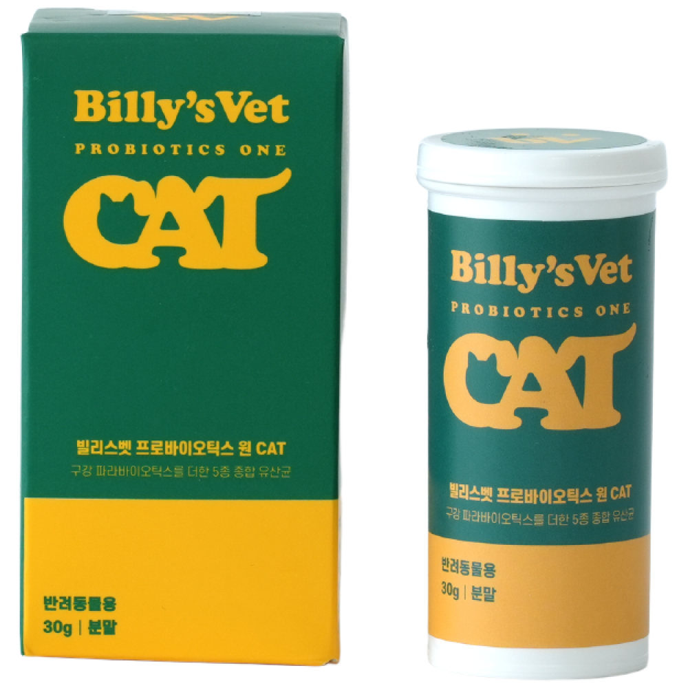 빌리스벳 원 캣 영양제, 30g, 구강/치석관리+장건강, 3개 77,700원