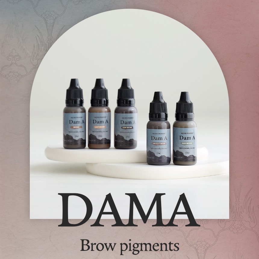 [1+1]DAMA 담아 반영구 색소 브로우, 1개, 카키브라운 32,000원