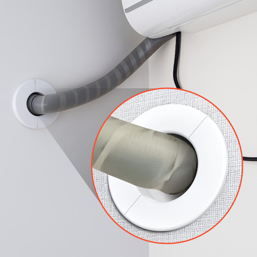 초간편 분리형 에어컨 배관 구멍 마개 6,500원