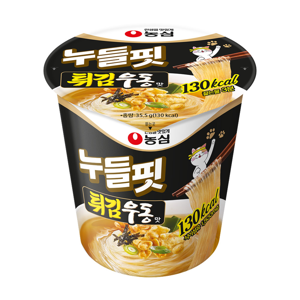 농심 누들핏 튀김우동맛 35.5g, 4개 7,480원