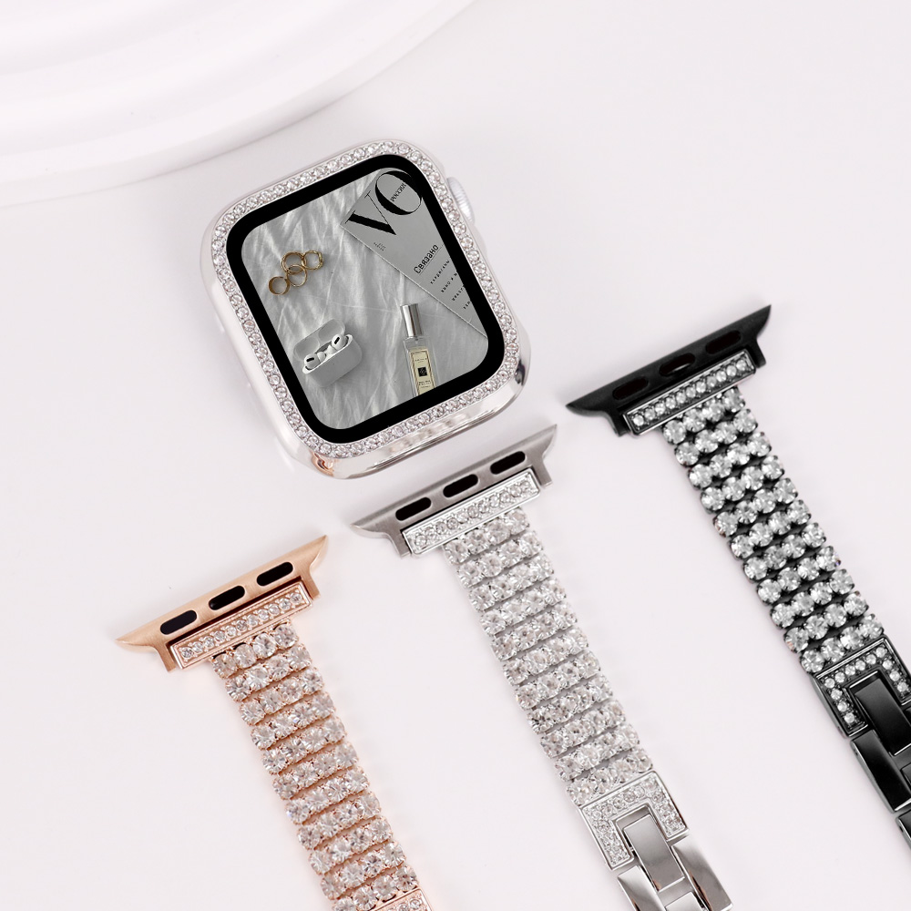 오르몽트 애플워치 라이트 슬림 큐빅 브레이슬릿 메탈 스트랩 밴드 시계줄 11 SE3 10 9 8 7 6 SE2 SE 5 4 호환 21,800원