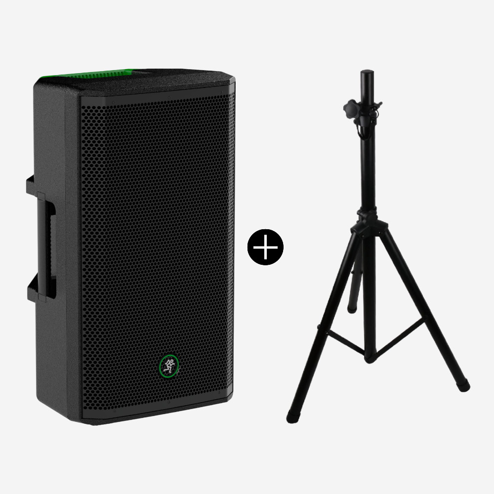 MACKIE 맥키 Thrash215 트래시215 액티브 파워드 스피커 15인치 1300W+스피커스탠드 공연 버스킹 교회 860,000원