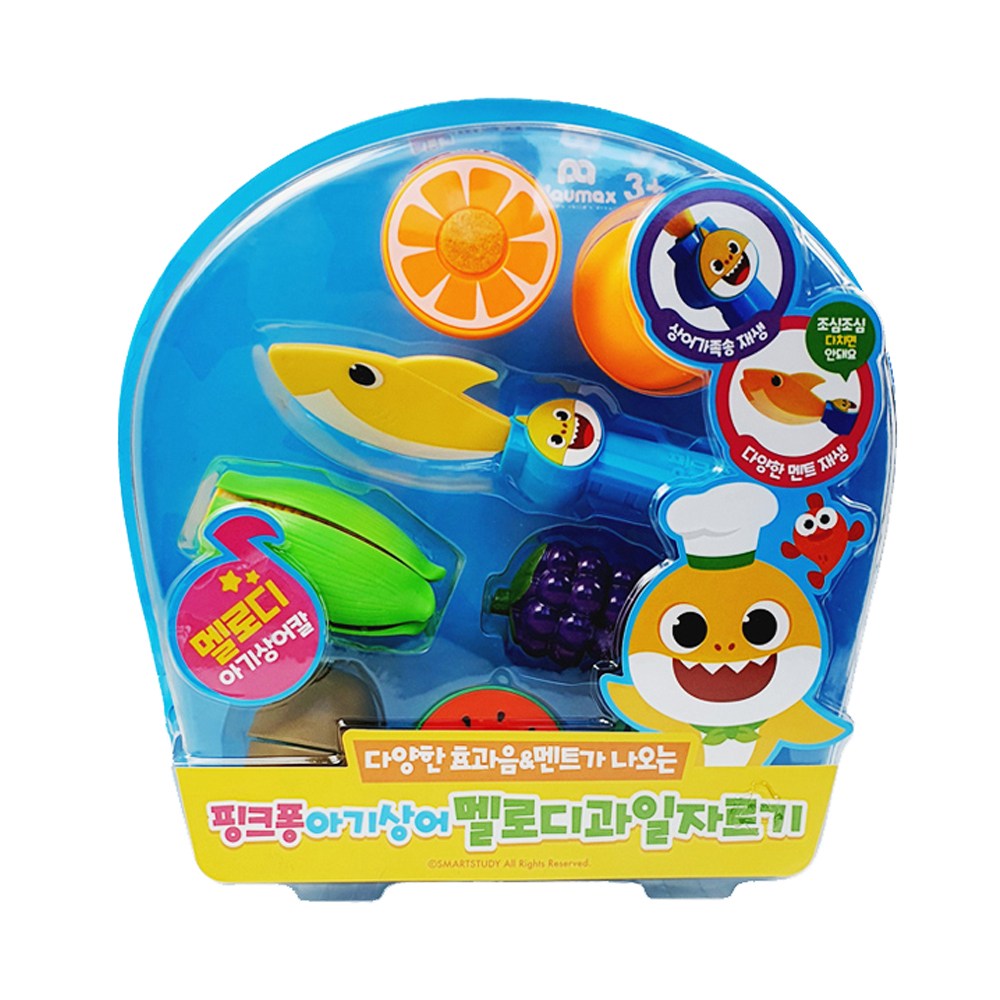 핑크퐁 멜로디 과일자르기 (아기상어) (배터리 교체 요망), 1개 13,650원