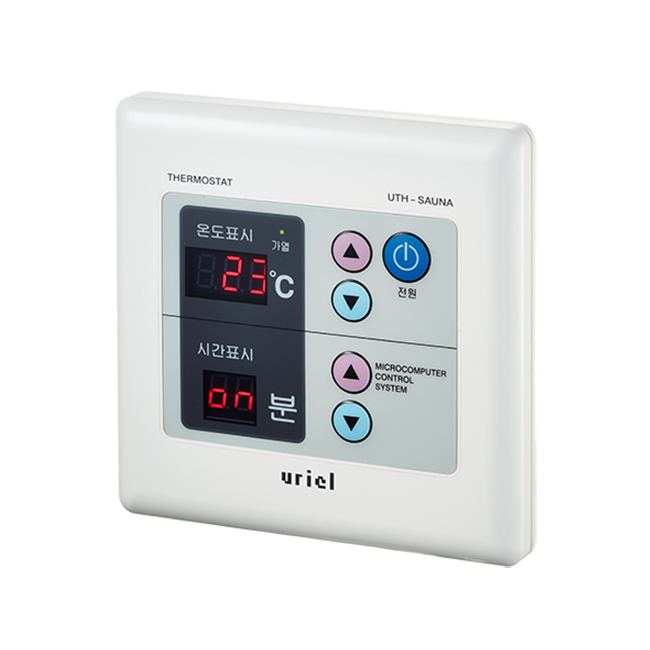우리엘조절기 UTH-JP사우나 온도조절기(매립형), 1개, 일반센서 +과승센서 62,000원