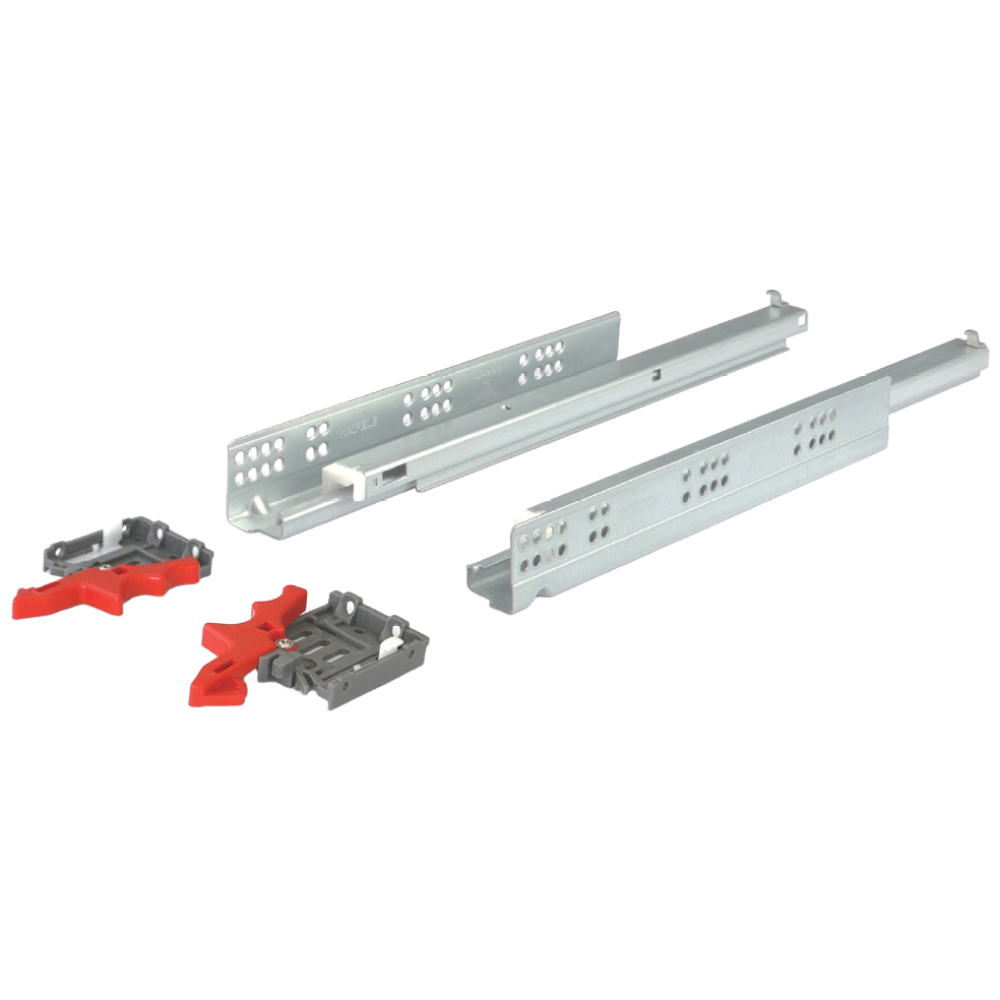 헤펠레 댐핑 언더 레일 댐퍼 3단 서랍장 서랍레일, 언더레일(3단댐퍼)400헤펠레 14,500원