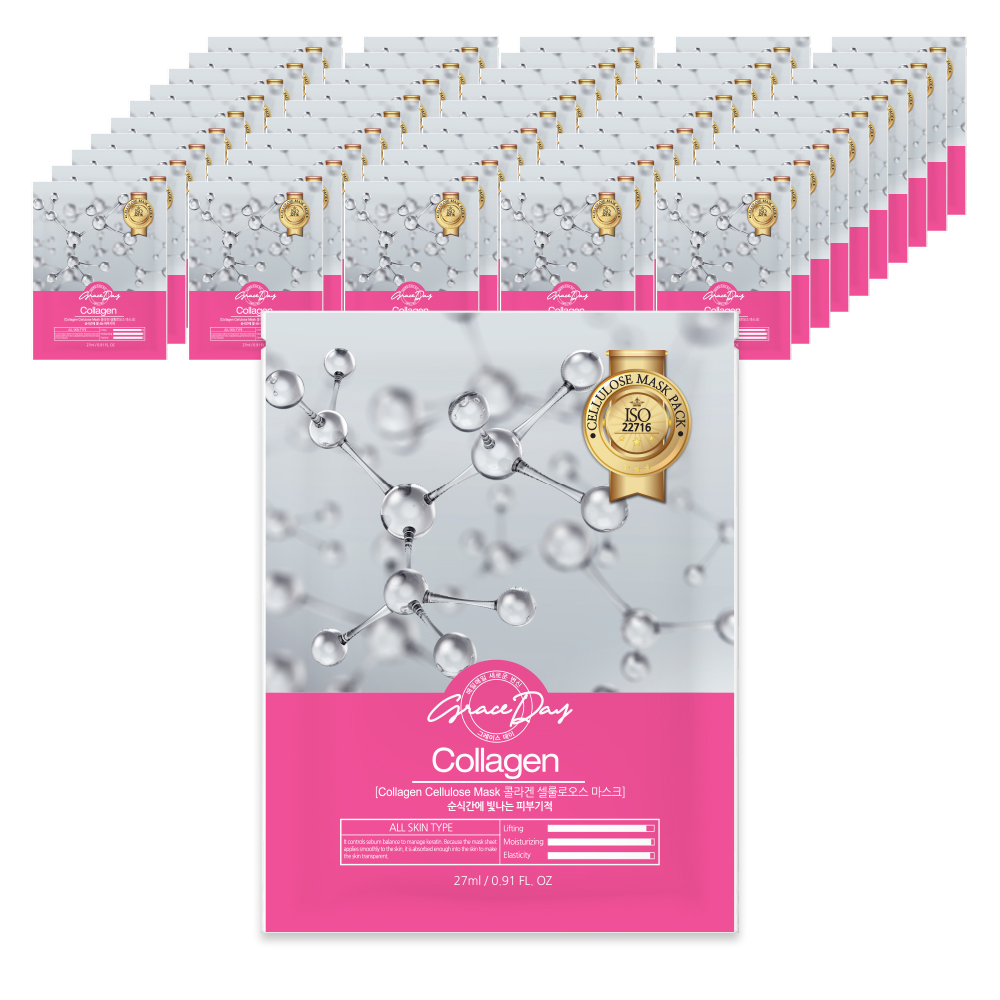 그레이스데이 콜라겐 마스크팩, 50개, 1개입 12,800원