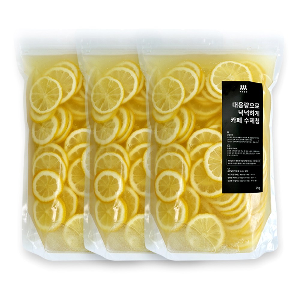새청달청 레몬청 카페납품 대용량, 현재가 76,000원
