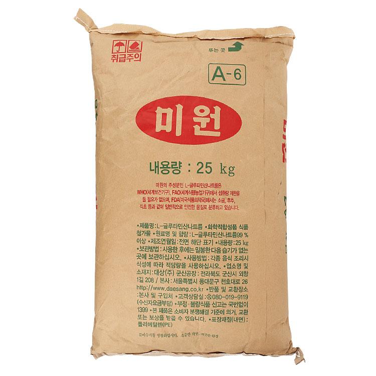 업소용미원 25kg청정원, 25kg, 1개 249,000원