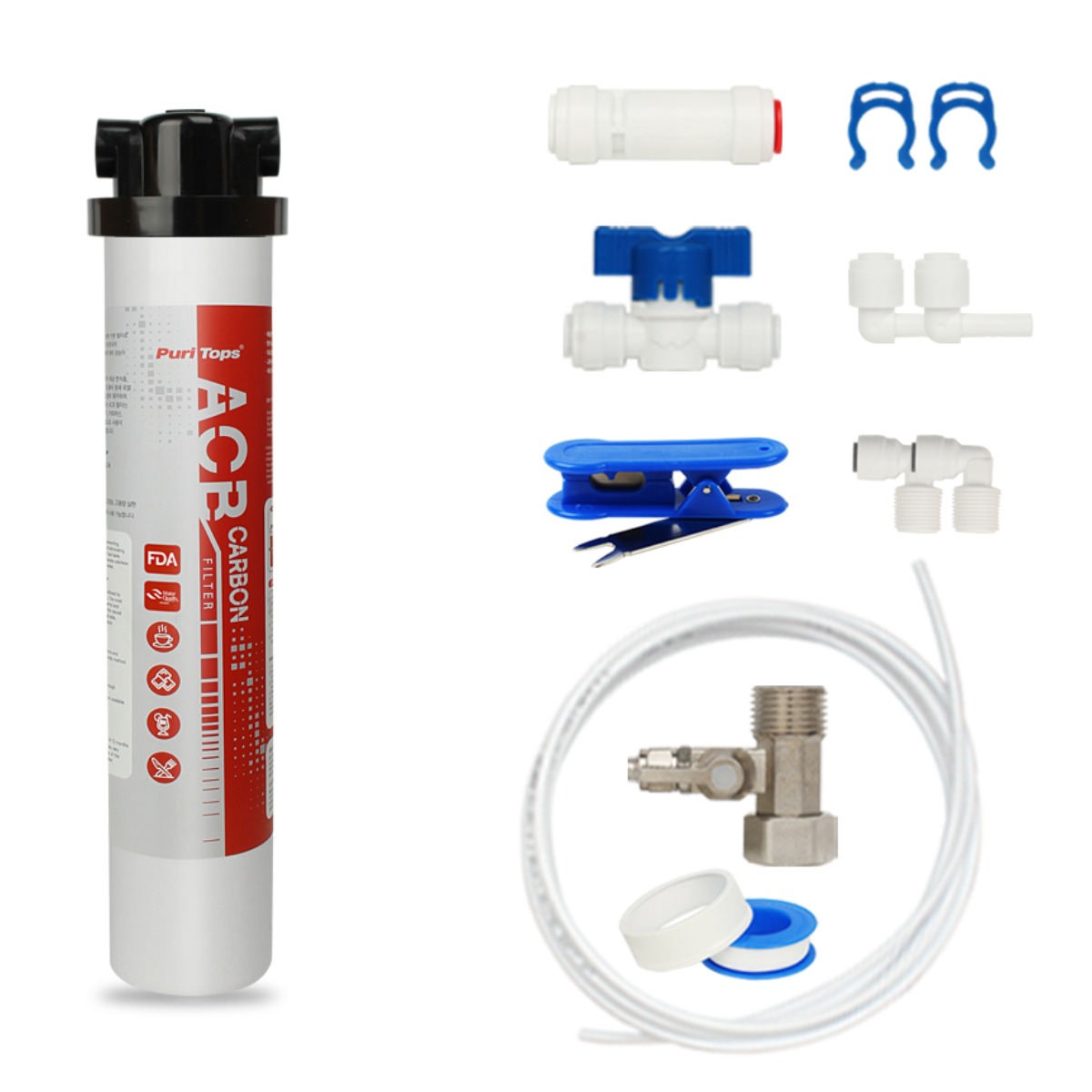 퓨리탑스 1단 커피머신 제빙기 필터 DIY 세트 ACB 구성 업소용 카페 온수기 필터 57,000원