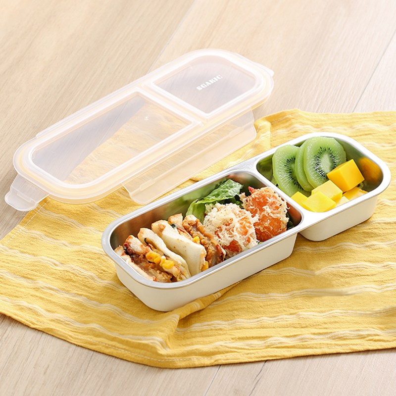 SGAKIC 직장인 도시락통 스텐 과일 반찬통 후르츠팟 다이어트 런치박스 12,800원