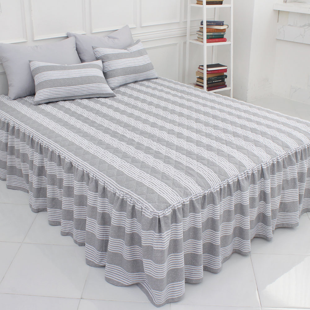 자요 에일린 누빔 스커트형 침대커버 39,900원