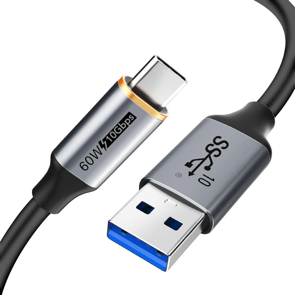 케이블타임 10Gbps USB3.2 A타입-C타입 초고속 케이블 CA60, 2m, 혼합색상, 1개 14,900원