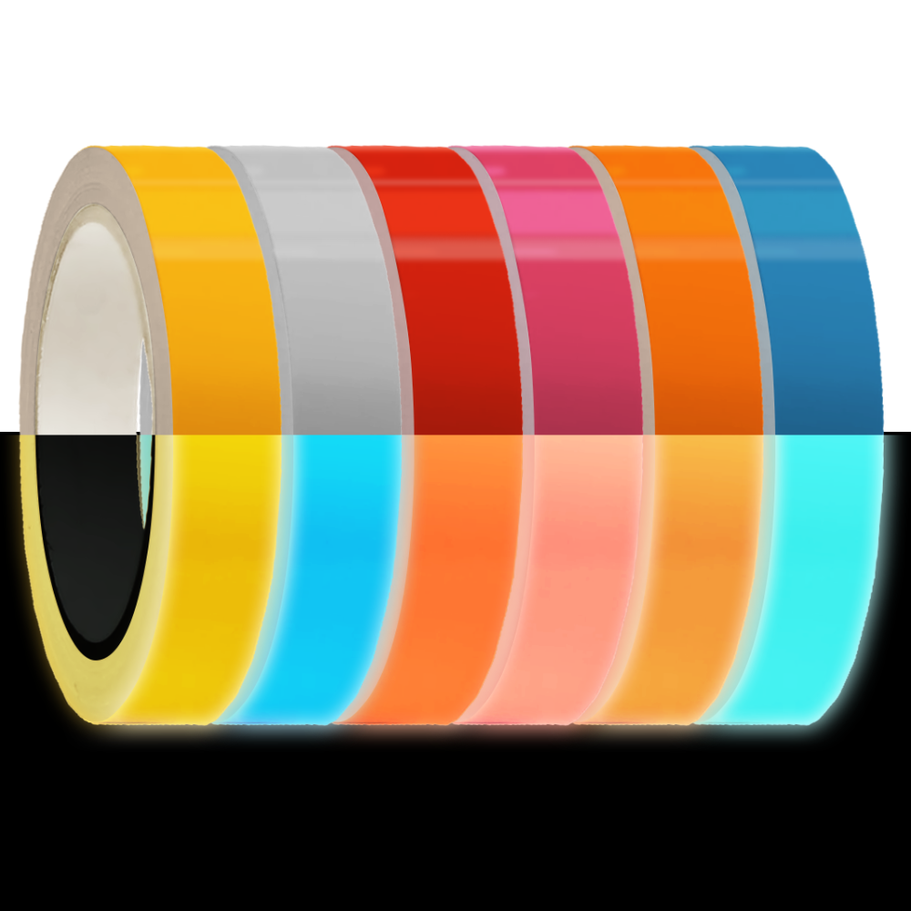 스코라 최대 6시간 지속되는 야광 테이프 다양 색상 안전표시 43,890원