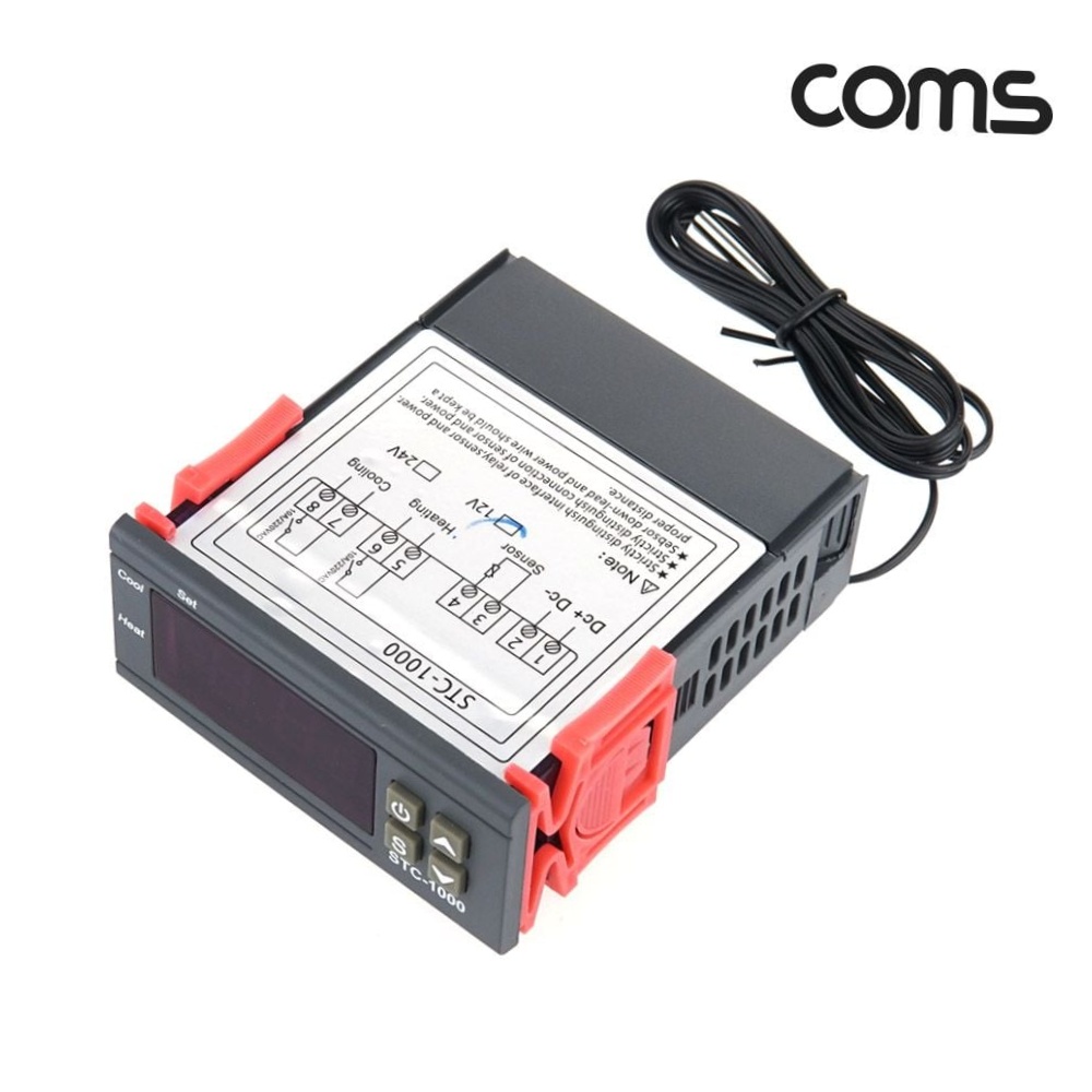 Coms 디지털 온도 조절기 DC 12V 냉각 가열 컨트롤러 15,340원