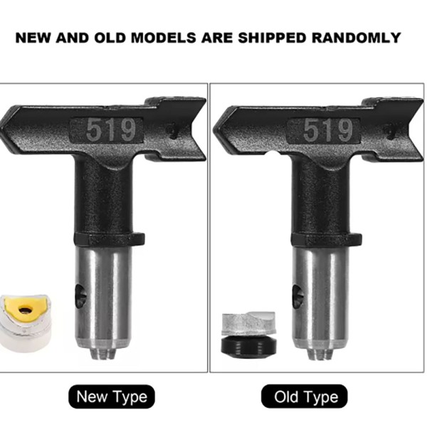 1PCS 스프레이 헤드 가역 에어리스 노즐 검정색 에어리스 스프레이에 적합 14,100원