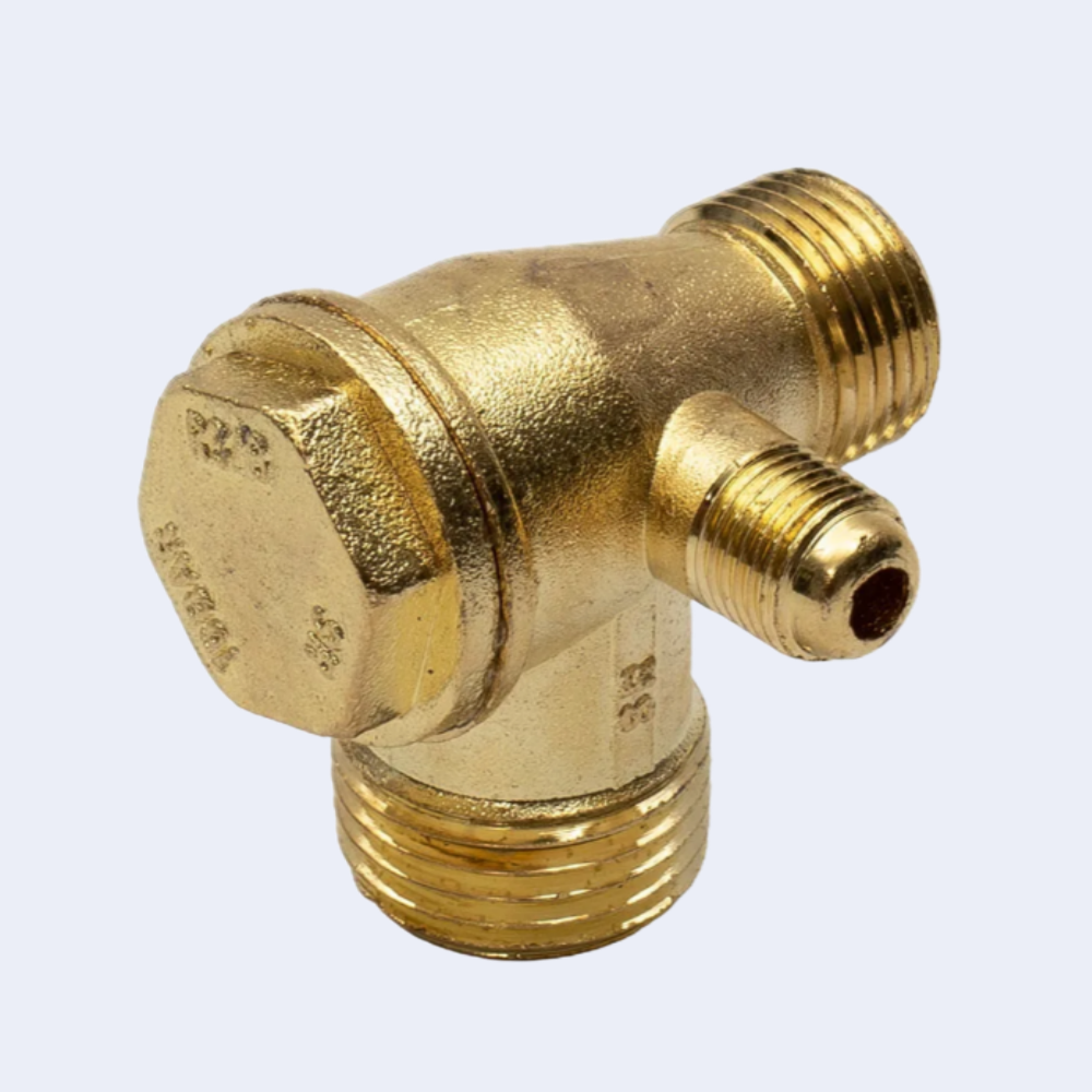 한일테크툴 저소음 콤프레샤 체크밸브 20x16x10(수), 1개 9,500원