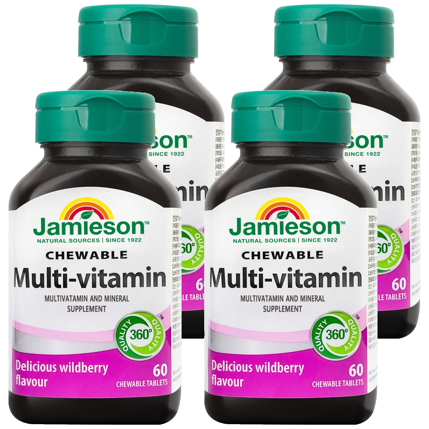 자미에슨 츄어블 멀티비타민 앤 미네랄, 현재가 105,400원