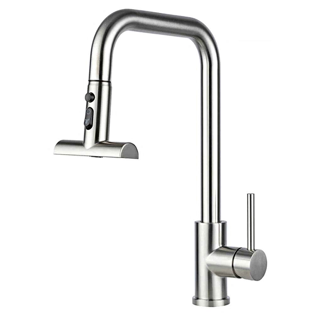 트랜드 비반트 DOT S-TA400 와이드 폭포 주방수전 수도꼭지 주방 싱크대 원홀 수전 교체, 1개 72,000원