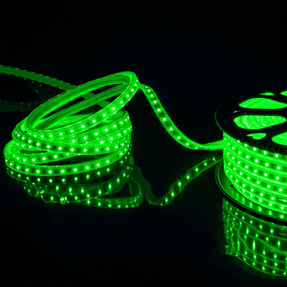 올판 색상 다양 AC 220V 방수 일반 LED 40m 논네온 바 LED간접조명, 1개, 일반 LED 녹색 40m 126,500원