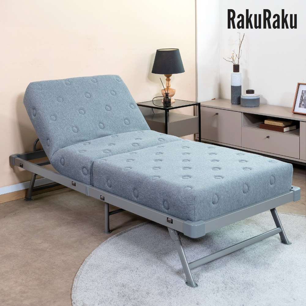 라꾸라꾸 포켓스프링 접이식침대, 라꾸라꾸 접이식침대(그레이) 419,000원