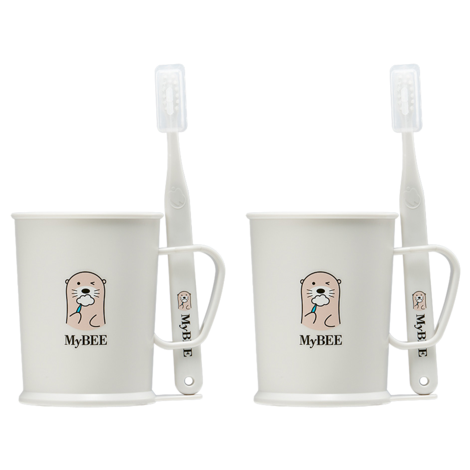 마이비 사탕수수로 만든 키즈 양치컵 세트, 2세트 18,260원