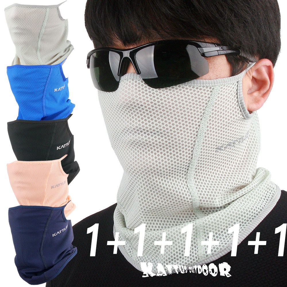 카투스 메쉬 냉감 멀티스카프 색상별 1+1+1+1+1 1세트 골프스킨 낚시스킨, 1세트, 홉합 39,900원