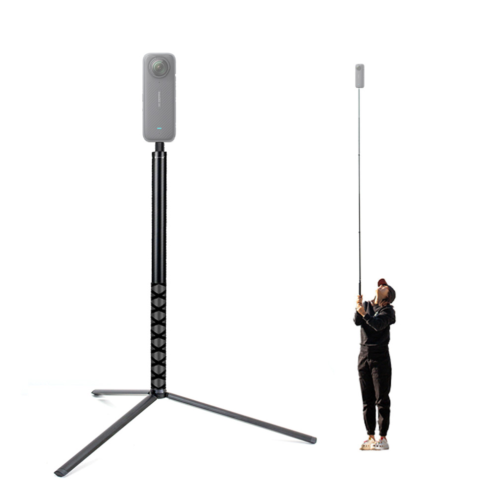 인스타360 인비져블 2m 셀피스틱 삼각대 세트 항공샷 부감 거치대 X4 X3 ONE X2 42,000원