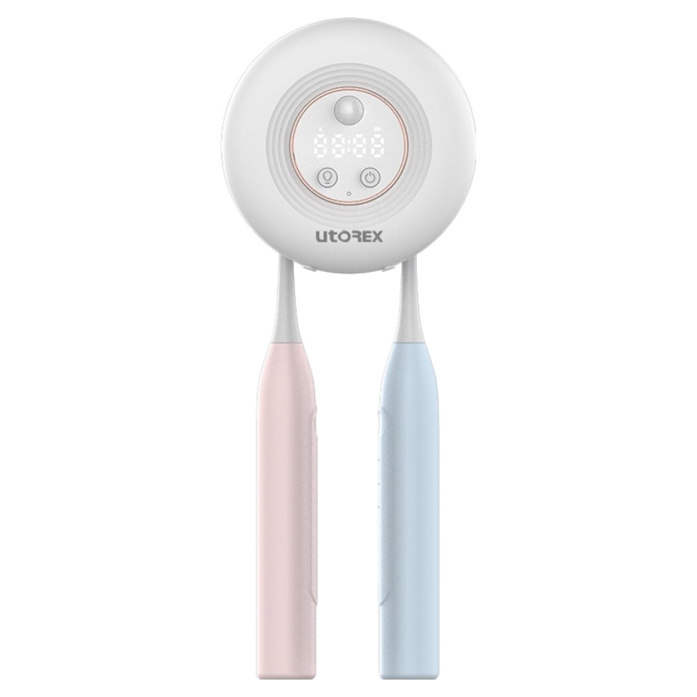 유토렉스 블랑 2구 무선 칫솔살균기, UTC-3600, 화이트 39,900원