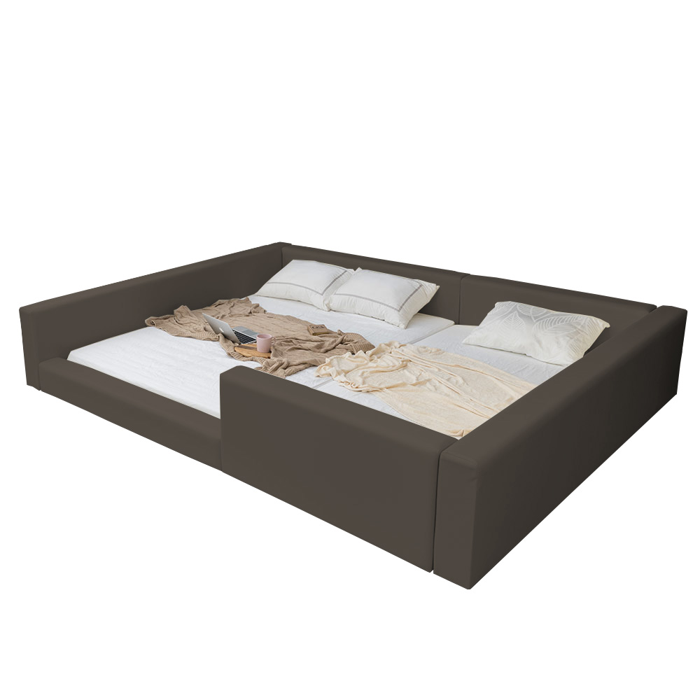 브라보가구 캐서린 일반헤드 패밀리침대 둥지형 프레임 369,000원