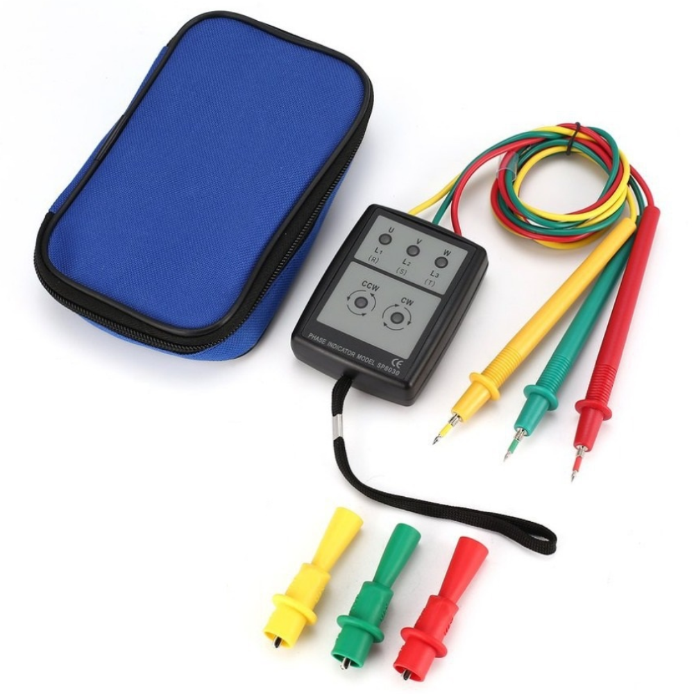 리녹 삼상 테스터기 전원 위상 순서 확인기 회전 방향 측정기 3상 전압 테스터 31,060원