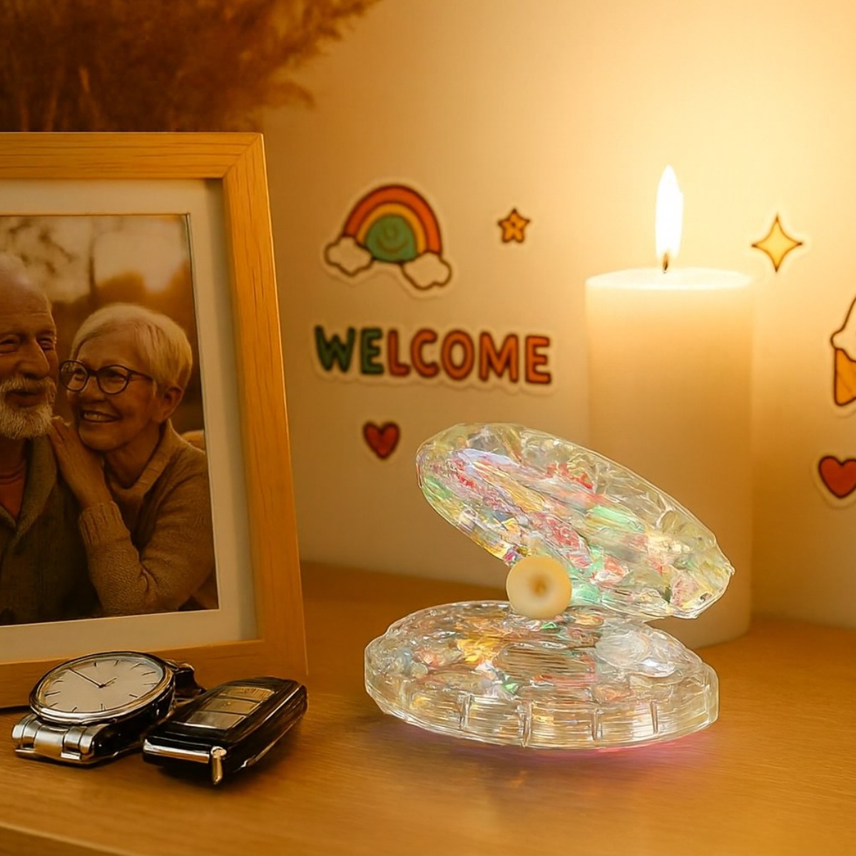 유리 조개 유리장식품 크리스탈장식품 유리공예 13,800원