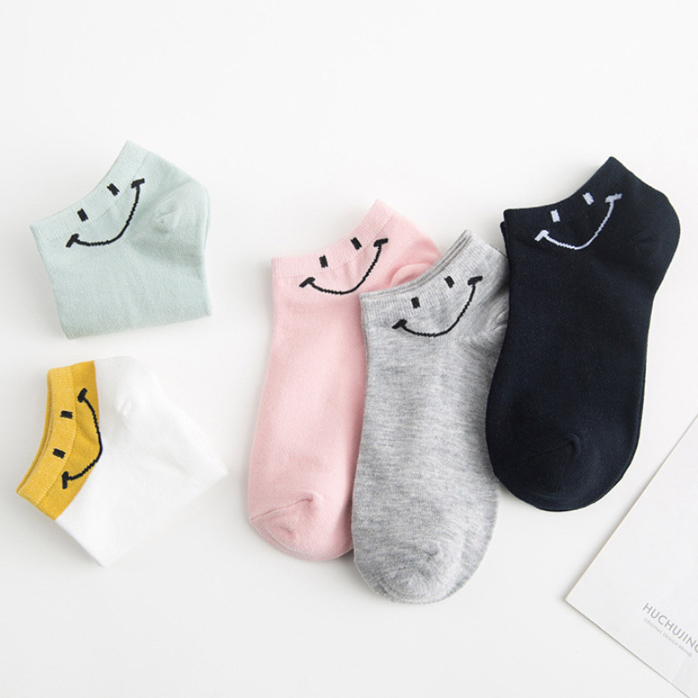 JH컴퍼니 스마일 여성 스니커즈양말 JH104_10켤레 6,900원