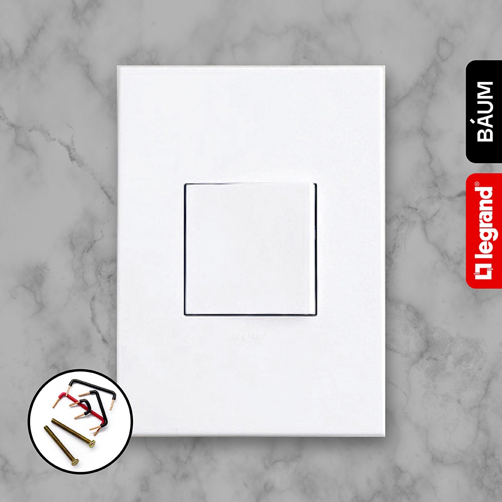 아테오 국내형(KS) 화이트 사각 스위치 1구 르그랑 인테리어 매입 1로 27,800원