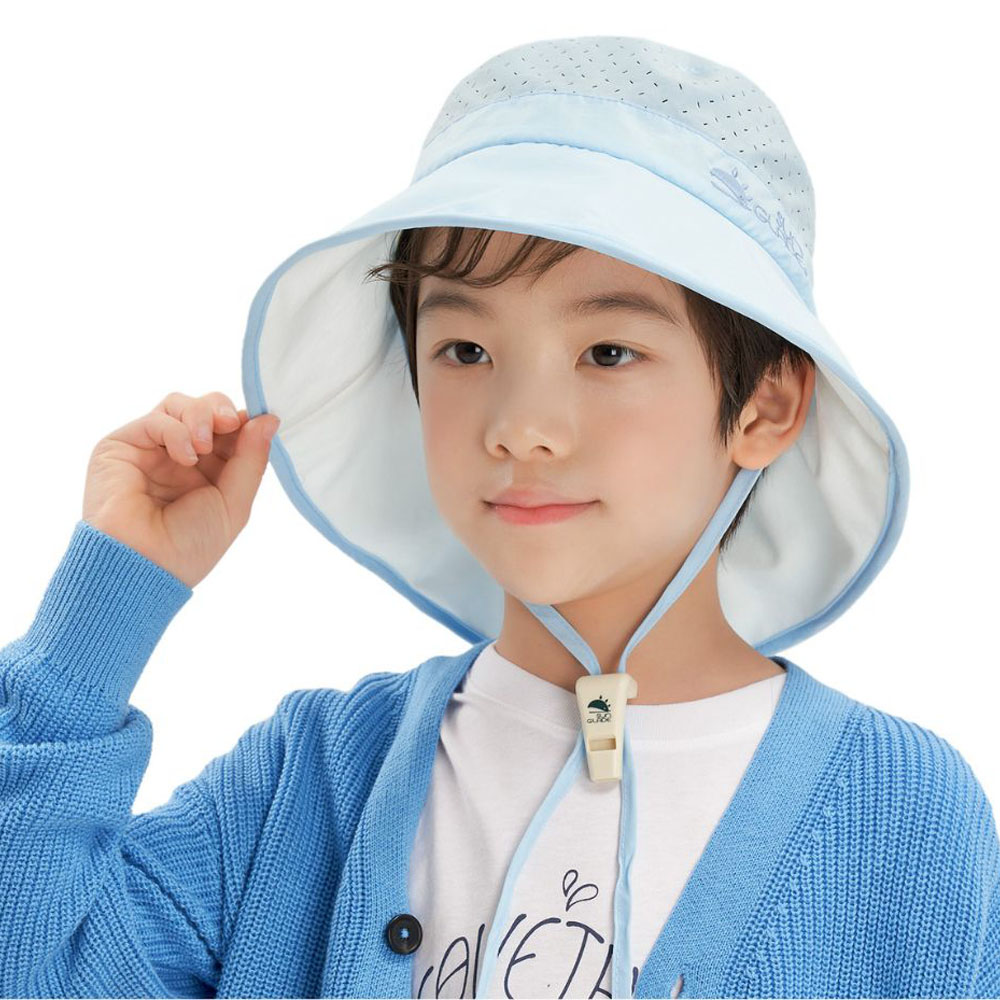 썬글레이드 아동용 UV 솔리드 휘슬 버킷햇 17,730원