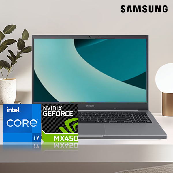 삼성 노트북 11세대 코어i7 테라급 지포스MX450 램16G+대용량 1.2TB 장착 듀얼스토리지! NT551X 메탈릭 그레이 790,000원