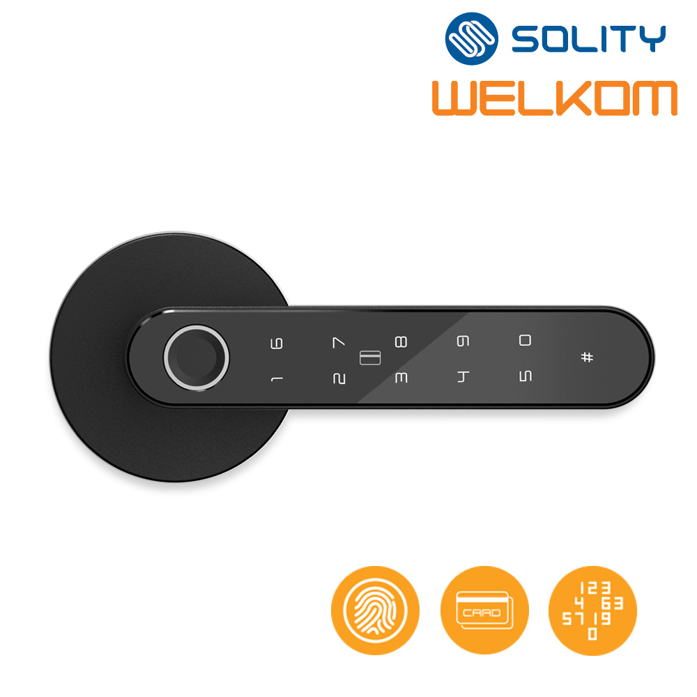 웰콤 ART L30 블랙 목문용 디지털도어락 지문인식 카드키2개 비밀번호 무타공 번호키 방문손잡이 사무실 판넬문 나무문용 비상전원 에티켓기능 음량조절(무음포함 4단계) 솔리티, 고객직접설치, ART L30/블랙 67,000원