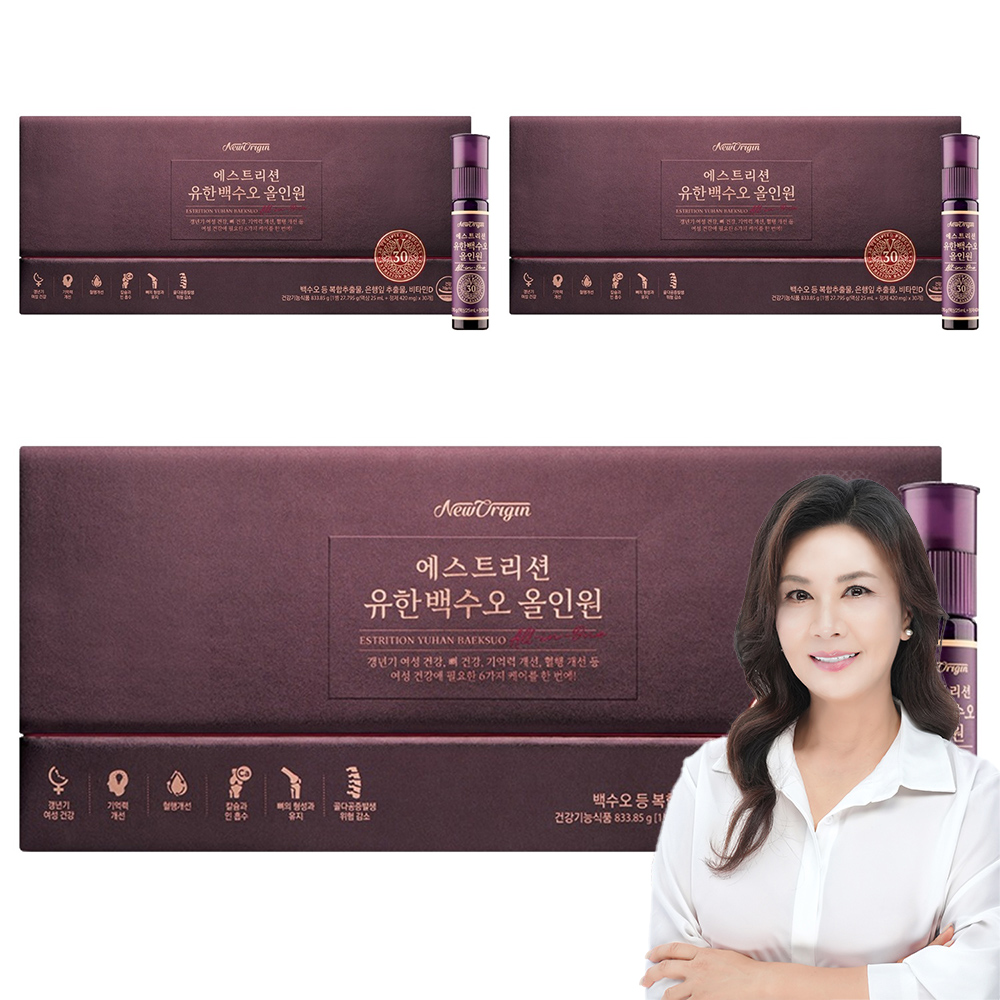 유한건강생활 에스트리션 유한백수오 올인원 30일분 183,720원