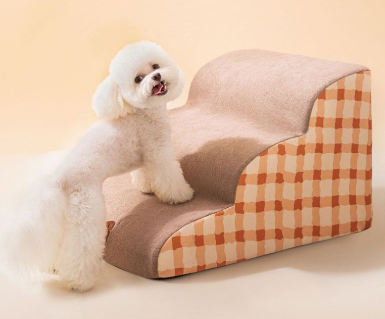 2단 3단 4단 강아지 노견 소형견 물결 곡선 계단 커버분리 미끄럼방지 37,740원